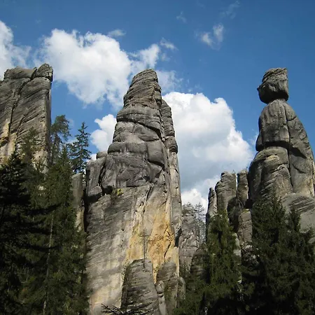 - Adrspach-felsen 1432 Pekov