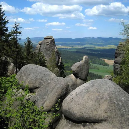 - Adrspach-felsen 1432 Pekov