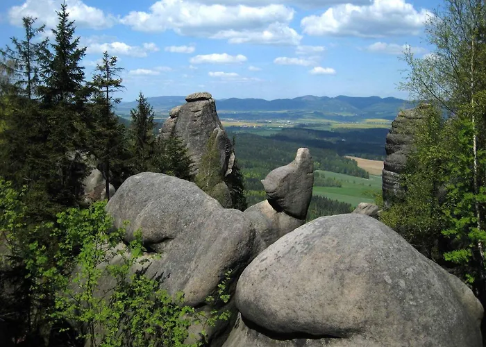 - Adrspach-felsen 1432 Pekov